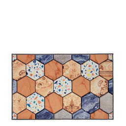 Коврик влаговпитывающий 50*80 см "Velur", "Мраморная плитка" арт. 24408 VORTEX