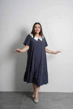 Платье Luxury Moda 1433 синий
