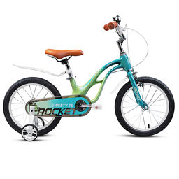 Велосипед 16" Rocket Sweety, цвет зеленый