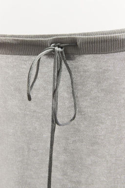 FINE KNIT SKIRT WITH METALLIC THREAD - Zara фото 5