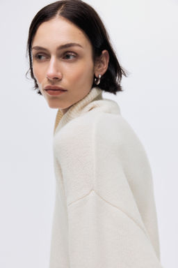 Jersey de cuello alto en mezcla de cachemira - H&m фото 2