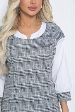 Платье Брют НЬЮ (серое) П12400-18 - Lt collection фото 3