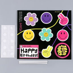 Топпер картон на подложке с проволокой Стикеры - Страна карнавалия фото 7