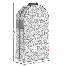 VAL CG-C-108 Кофр подвесной для одежды, 108*60*30 см, CLASSIC GREY, шт