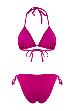 Fusya Boncuk Aksesuarl? Ucgen Kapl? Normal Bel Regular Bikini Tak?m? TBESS26BT00011 - Trendyolmilla фото 2