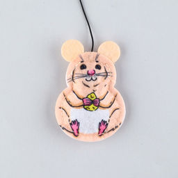 Дразнилка с игрушкой Мышь, 6,5 см - Пушистое счастье фото 3