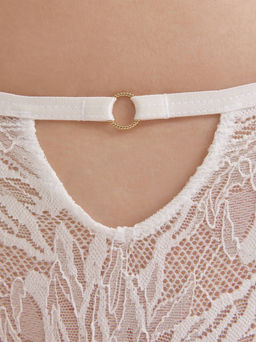 CONTE MYSTERY GARDEN LBR 3116 Трусы женские off white - Conte elegant фото 4