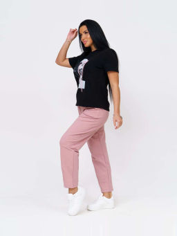 Костюм женский, цвет розовый