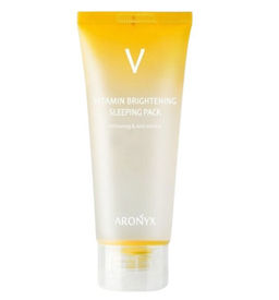 Маска для лица ночная осветляющая с витамином С - Sleeping Pack V Vitamin Brightening, 100 мл