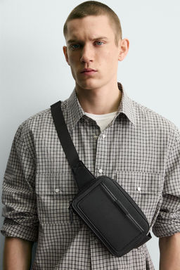 TEXTURED BELT BAG - Zara фото 8
