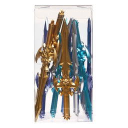 Цена за 12 шт. Ручка - прикол гелевая «Меч», МИКС