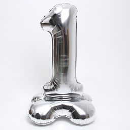 Воздушный шар фольгированный 50" «Цифра 1», на подставке