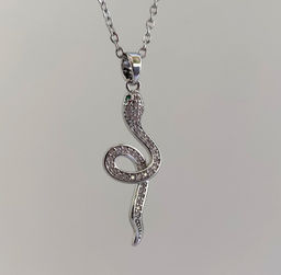 Подвеска на цепочке Змейка - Vel vett фото 3