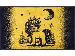 Полотенце махровое 6с104.411ж1 Волшебная ночь(т.желтый) 67х40см