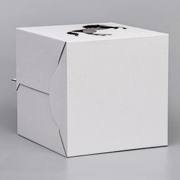 Цена за 5 шт. Кондитерская упаковка «Единорог», 2 окна, 26×26×28 см