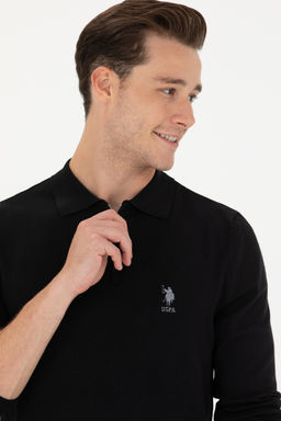 U. S. Polo Assn / Мужской черный свитер - U.s. polo assn фото 23