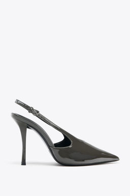 FAUX PATENT SLINGBACK SHOES - Zara фото 2