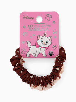 Цена за 2 шт. Резинка для волос «Сердечки», набор 2 шт., Коты аристократы