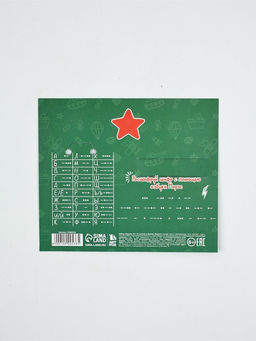 Подарочный набор: блокнот А7, 16 листов и деревянный брелок «Юному защитнику»