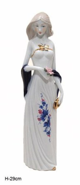 Статуэтка Дама 29 см / 0865 /уп 24/ - Галеонтрейд фото 2