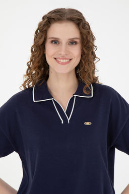 Женский темно-синий свитер - U.s. polo assn фото 9