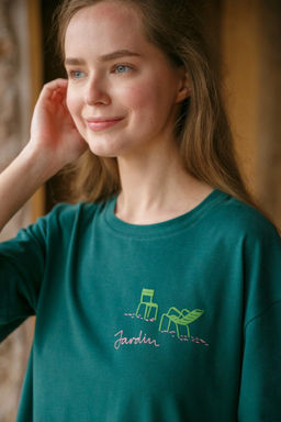 Футболка женская Jardin (green) - Captain's mate фото 8