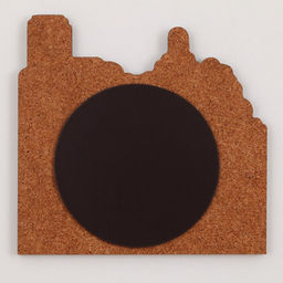 Цена за 10 шт. Магнит деревянный «Екатеринбург» 8×7.6 см