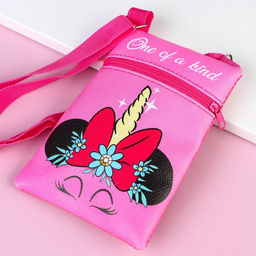 Сумка детская через плечо для девочки, 11×16 см, Минни Маус