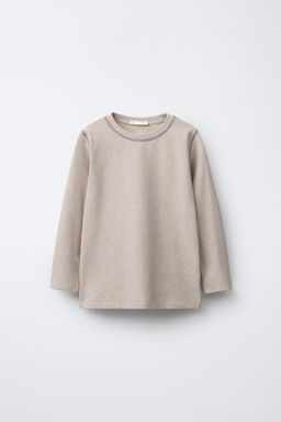 2-PACK OF OVERLOCK CONTRAST T-SHIRTS - Zara фото 2