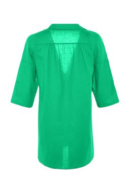 Ac?k Yesil Dokuma Plaj Mini Elbise TBESS21EL3979