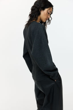 Top de punto con escote en V - H&m фото 9
