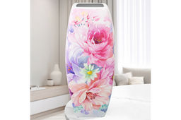 Ваза 3,15 л 12,5*12,5*30 см Акварель квадрат NEW BONE CHINA