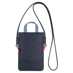 Итальянская женская кожаная сумочка для телефона DuDu серии Faro | морской