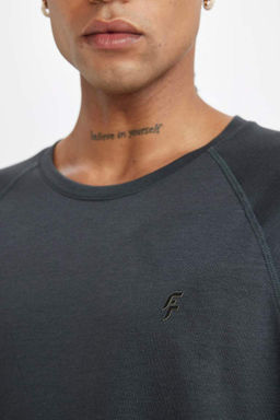 DeFactoFit Спортивная футболка стандартного кроя с круглым вырезом и короткими рукавами  фото 5