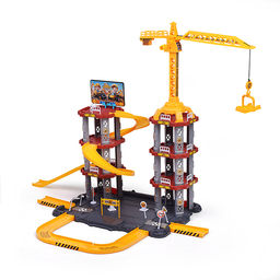 Парковка "Приключения на стройке" (142 предметов) в коробке