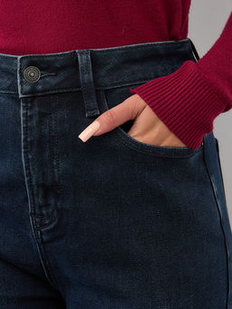 Утепленные Женские Джинсы Свободные