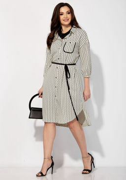 Платье ТАиЕР 1343 молочный