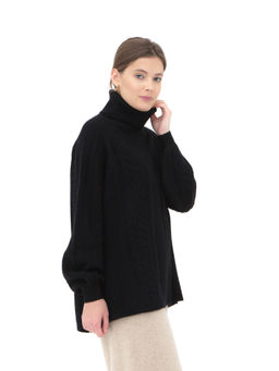 Свитер из пуха яка 5056 черный