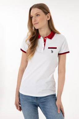 Kad_n Beyaz Ti__rt Sepette S_rpriz _ndirim - U.s. polo assn фото 3