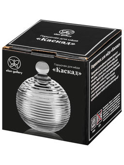 Горшочек д/меда 150 мл 8,2*8,2*11 см "Каскад"