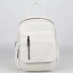 Женский рюкзак из эко кожи Z166-2 Белый - Cidirro фото 2