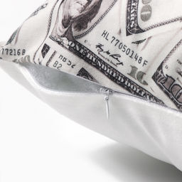 Подушка декоративная Этель Dollars 40х40 см, велюр, 100% п/э  фото 4