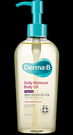 Derma:B Daily Moisture Body Oil Purple Fig, 200ml - Ламеллярное парфюмированное масло для тела с ароматом инжира
