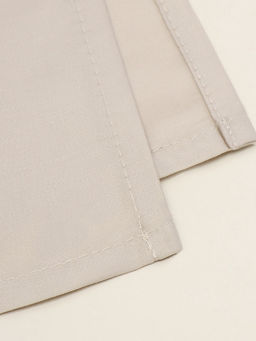 Постельное бельё евро «Этель», тенсель, бежевое