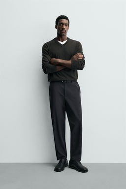 REGULAR FIT COMFORT TROUSERS - Zara фото 10