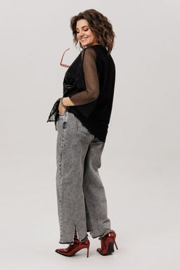 Блуза ANELLI 1781 черный авантюрин  фото 7