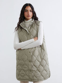 Dik Yaka Kapitone Kad?n ?i?me Yelek