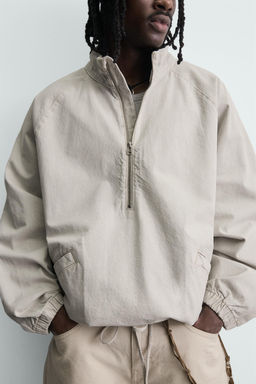 SUDADERA CANGURO CREMALLERA / Crudo - Zara фото 6