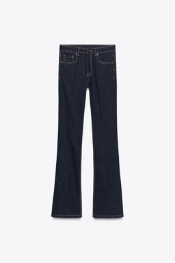 ZW COLLECTION BOOTCUT HIGH-WAIST JEANS - Zara фото 6