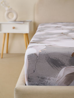 Простыня бязь люкс - Лотос 180х215